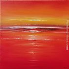 Ioan Popei Red on the Sea 02 painting